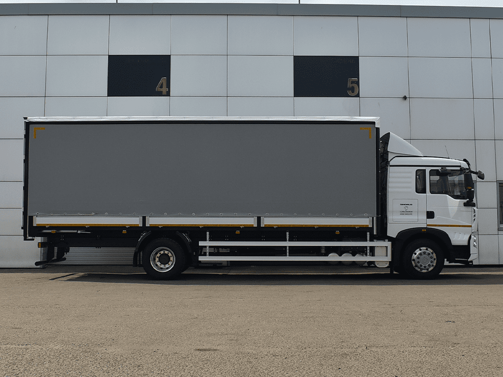 Шторный фургон на шасси Howo T5G